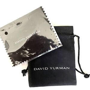 DAVID YURMAN Pouch & Polishing Cloth